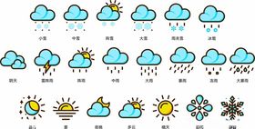 天气图标