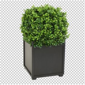透明底花艺绿植摆件桌花