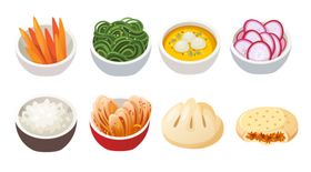 扁平食物图标