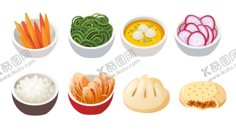 编号：61257505160908114406【酷图网】源文件下载-扁平食物图标