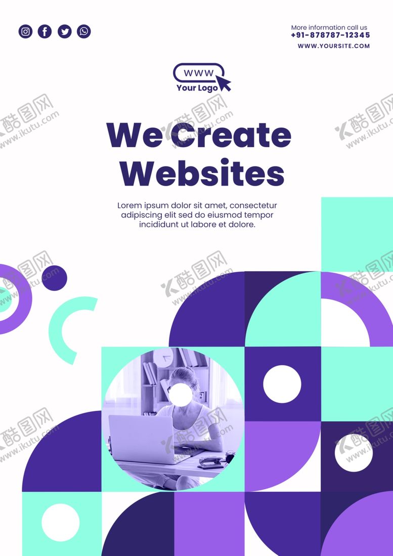 编号：59405810052010145965【酷图网】源文件下载-企业海报