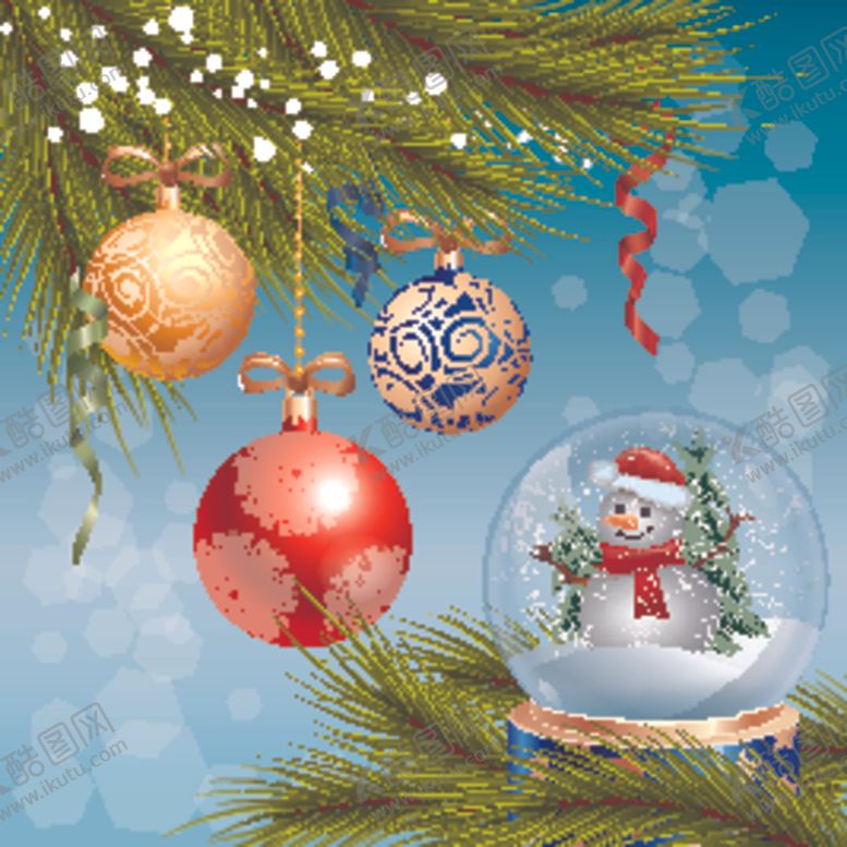 编号：45818009241334244383【酷图网】源文件下载-圣诞背景