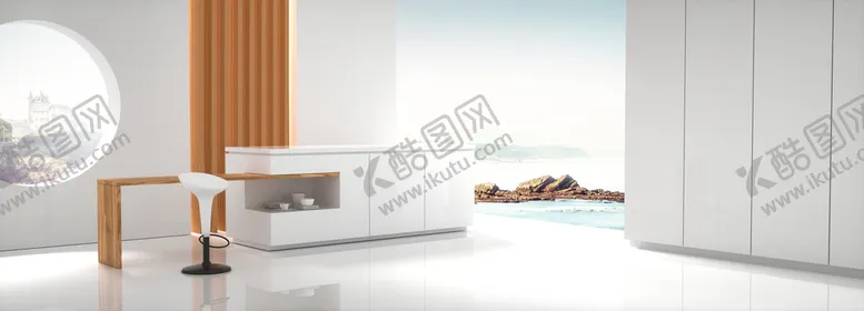 编号：75098410120408468643【酷图网】源文件下载-厨房场景