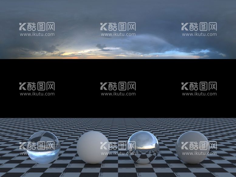 编号：31942410282353443504【酷图网】源文件下载-C4D天空贴图HDR贴图