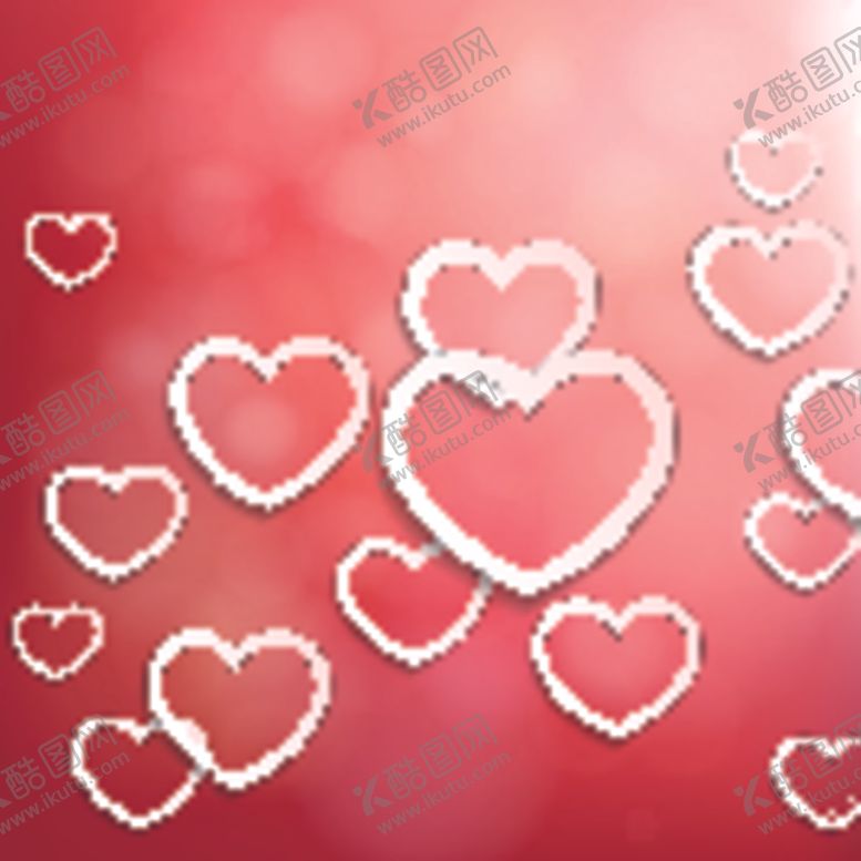 编号：53473209240656128305【酷图网】源文件下载-情人节爱心
