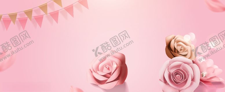 编号：23844409291307472575【酷图网】源文件下载-鲜花背景化妆品背景广告底图