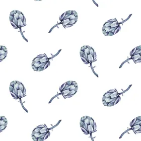 水彩花朵创意图案