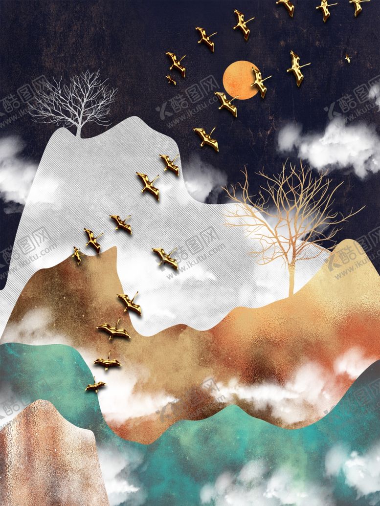 编号：94752610291501346388【酷图网】源文件下载-现代简约装饰