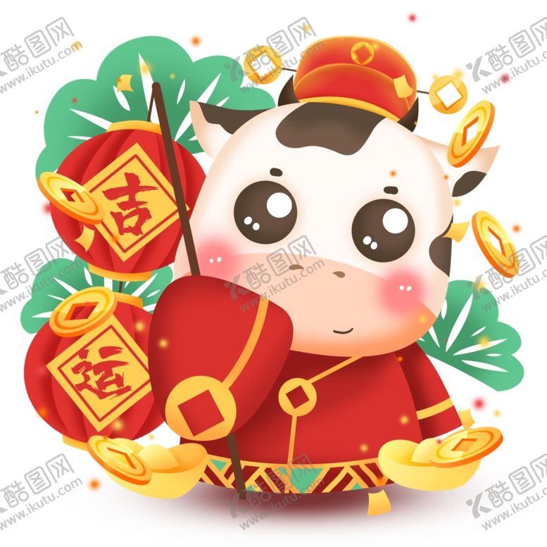 编号：34814505121335064406【酷图网】源文件下载-卡通牛