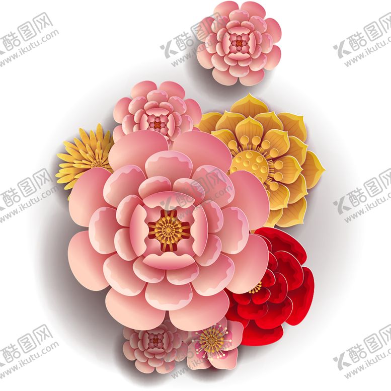 编号：59447710230705075948【酷图网】源文件下载-手绘植物花卉