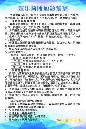 灭火器应急预案