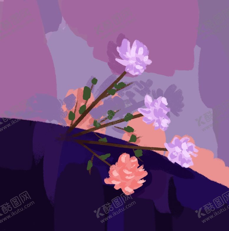 编号：59455403010517052709【酷图网】源文件下载-花卉插画