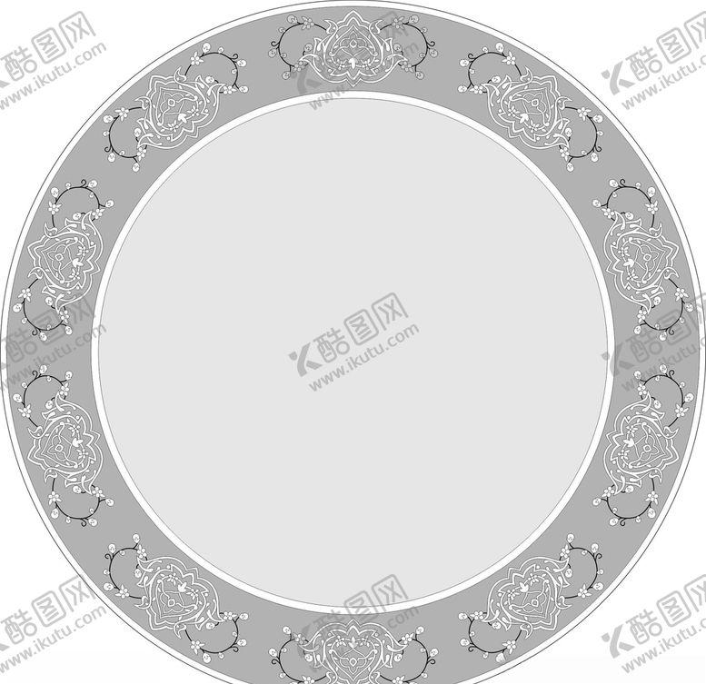 编号：71371304130228121240【酷图网】源文件下载-缠枝纹分解