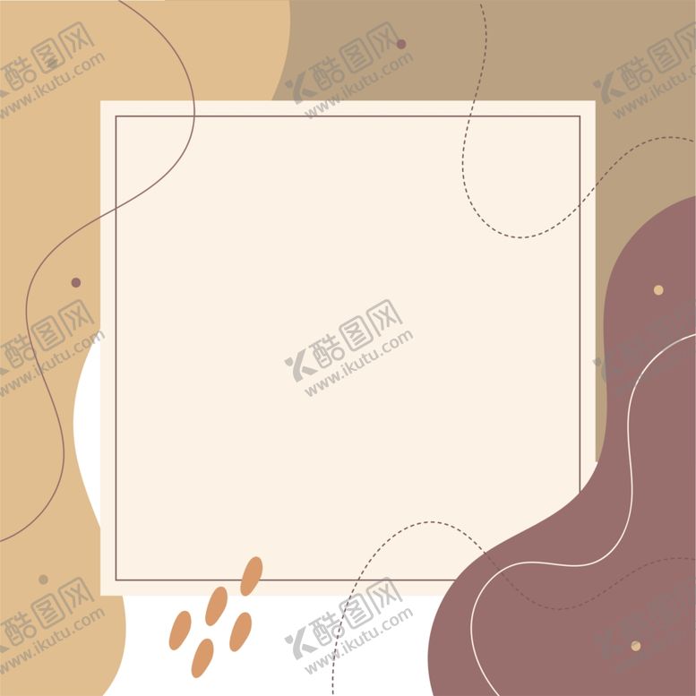 编号：61820709300954364214【酷图网】源文件下载-方形简约海报