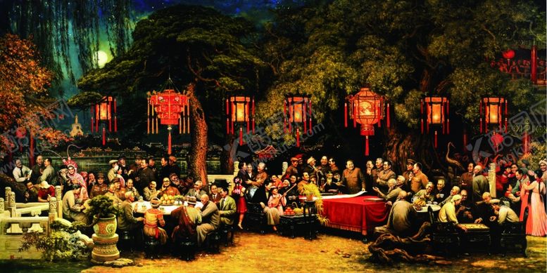 编号：56821110310538058060【酷图网】源文件下载-良宵油画