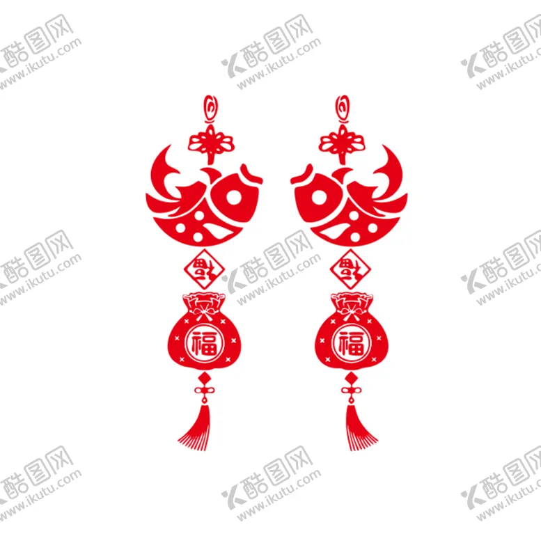 编号：13009912131637022839【酷图网】源文件下载-窗花剪纸