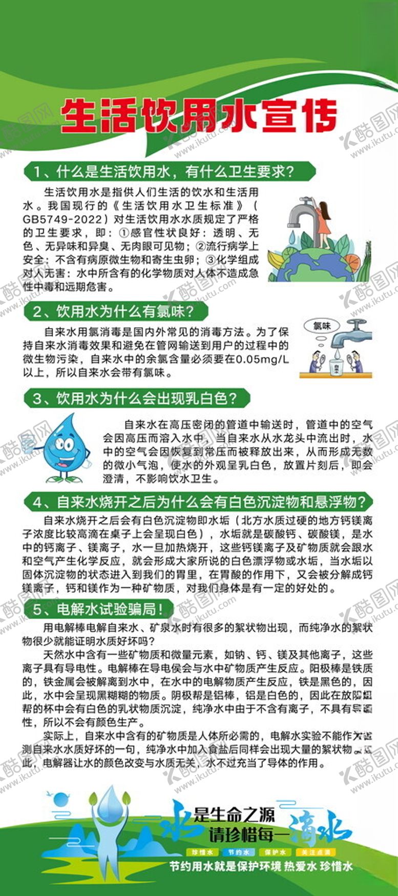 编号：87780302110750253084【酷图网】源文件下载-生活饮用水宣传月