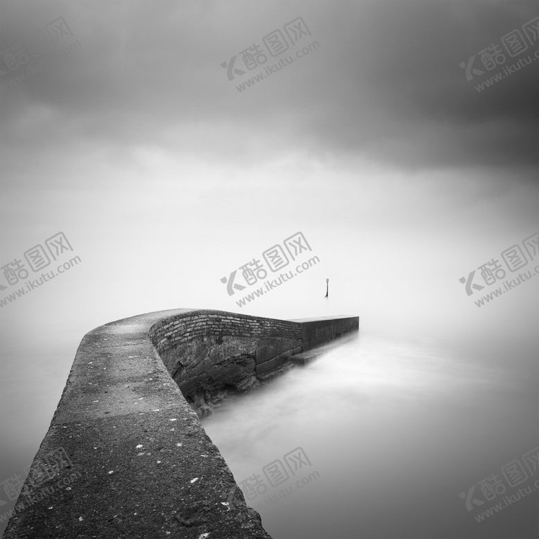 编号：95172910270936134790【酷图网】源文件下载-黑白风景装饰画素材图