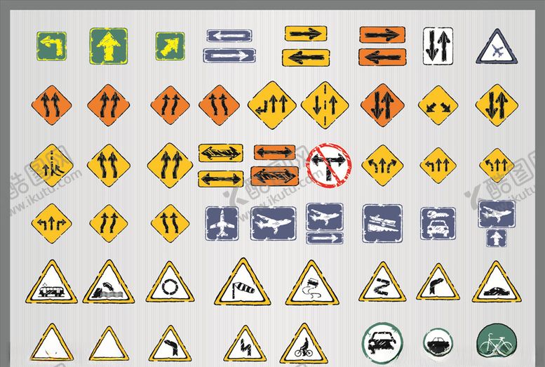 编号：40109809282015473135【酷图网】源文件下载-道路交通标牌