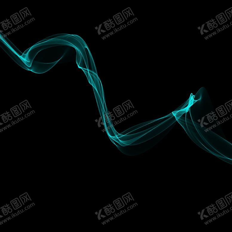 编号：96018410210115336810【酷图网】源文件下载-蓝色飘带