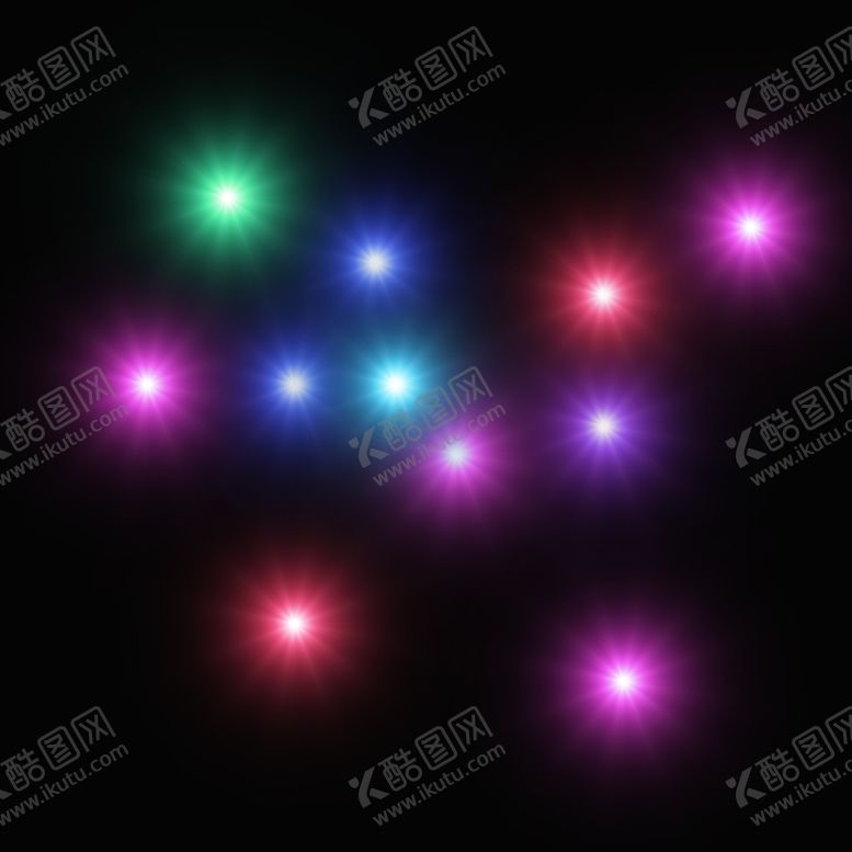 编号：40532106180747361534【酷图网】源文件下载-彩色光芒元素