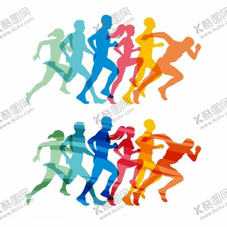 编号：24936801271753092148【酷图网】源文件下载-跑步运动员图案