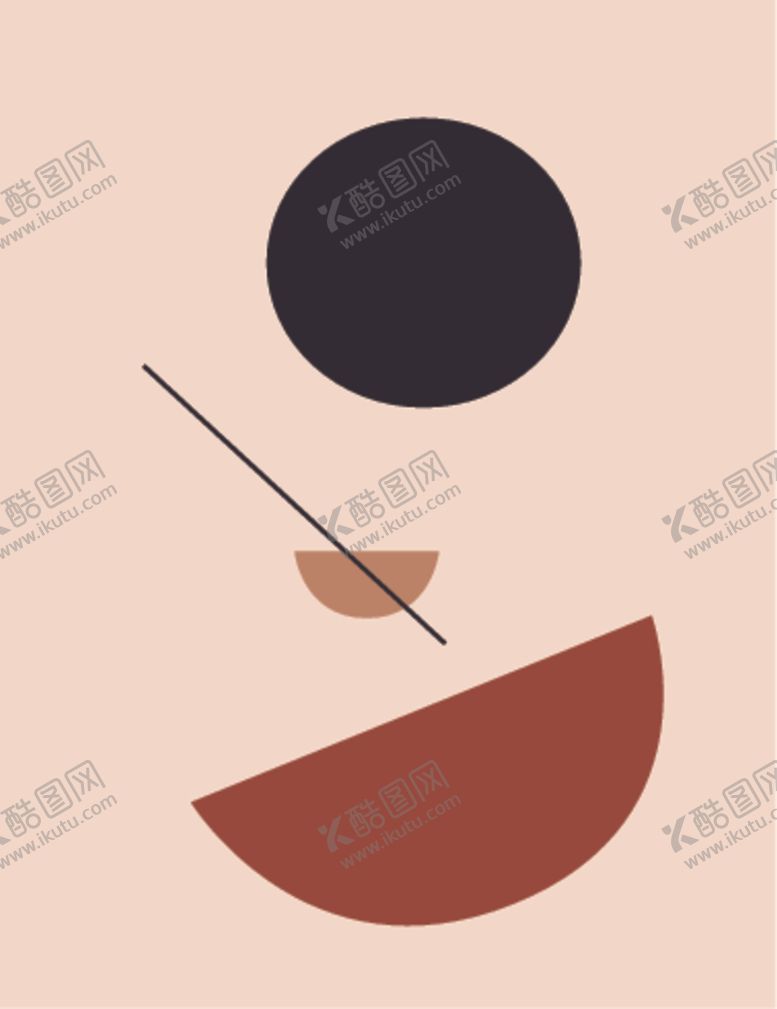 编号：62853109290859167284【酷图网】源文件下载-抽象图形拼接装饰画