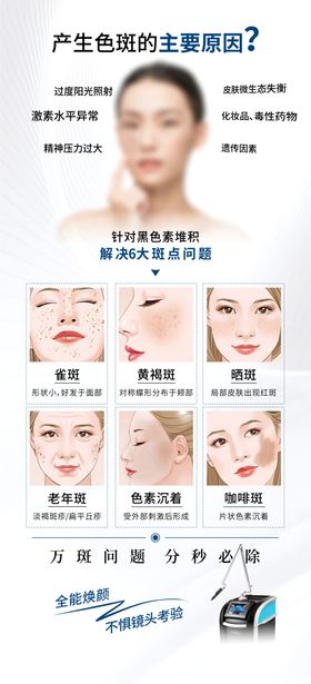 产生色斑的原因