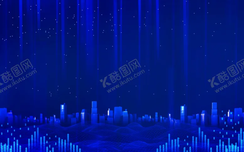 编号：54453903150353491779【酷图网】源文件下载-城市科技背景