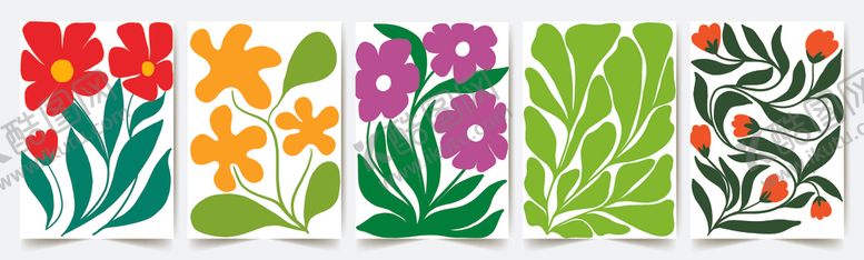 编号：91392610311604532557【酷图网】源文件下载-花朵装饰图案