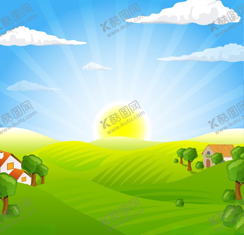 编号：61274609262320468507【酷图网】源文件下载-卡通风景