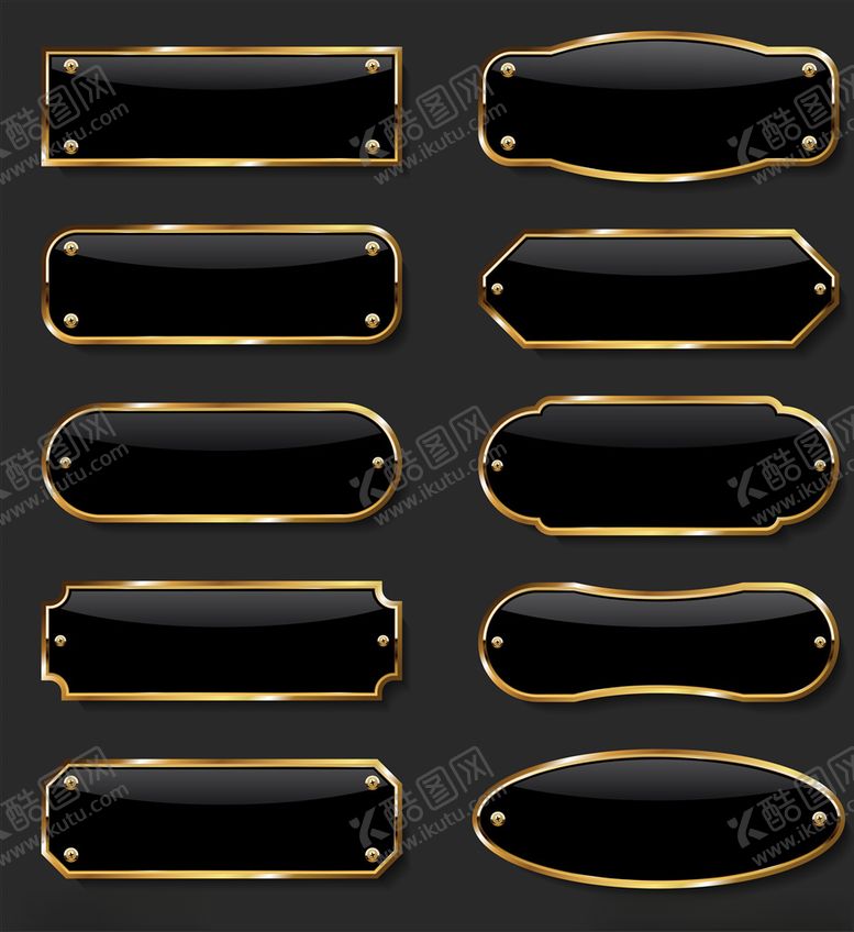 编号：40008510161556328623【酷图网】源文件下载-黑金标签