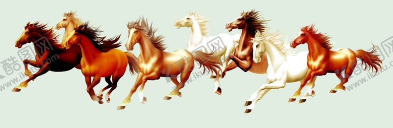 编号：32475907081133367490【酷图网】源文件下载-八骏图