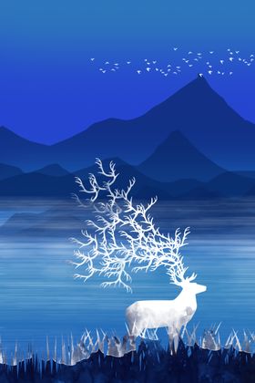 轻奢抽象装饰画图片