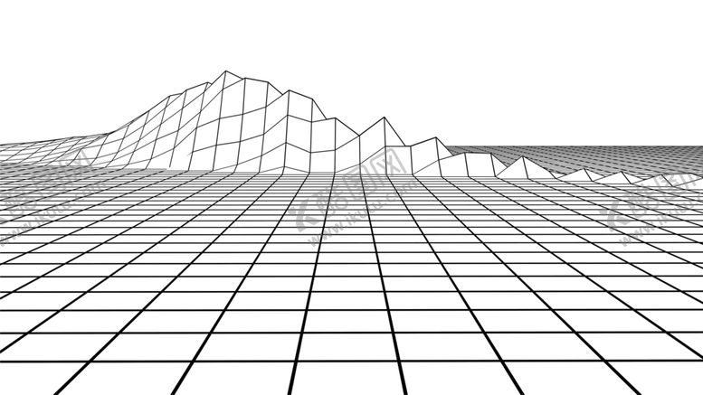 编号：65624209110415591396【酷图网】源文件下载-网格线条科技感装饰