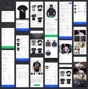 服装电商APP界面