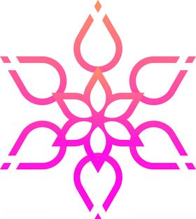雪花标识LOGO标志