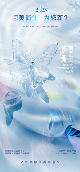 蝶变季美业海报