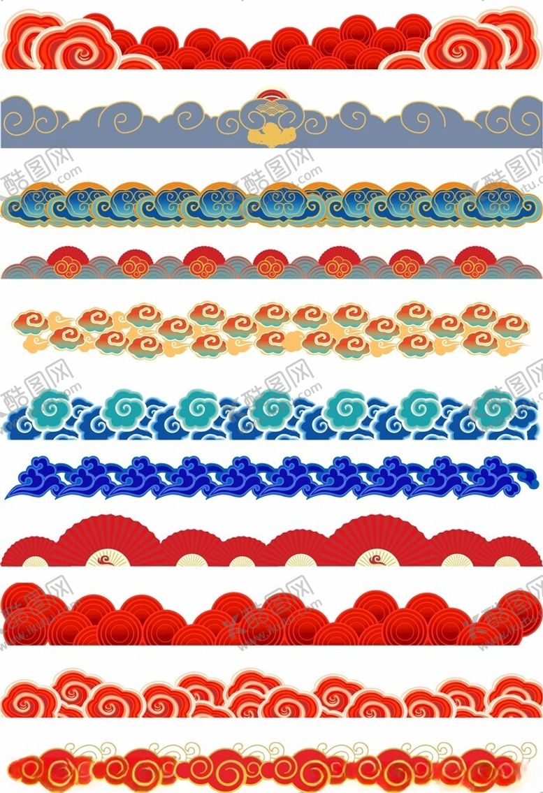 编号：10372805041941535390【酷图网】源文件下载-祥云底纹