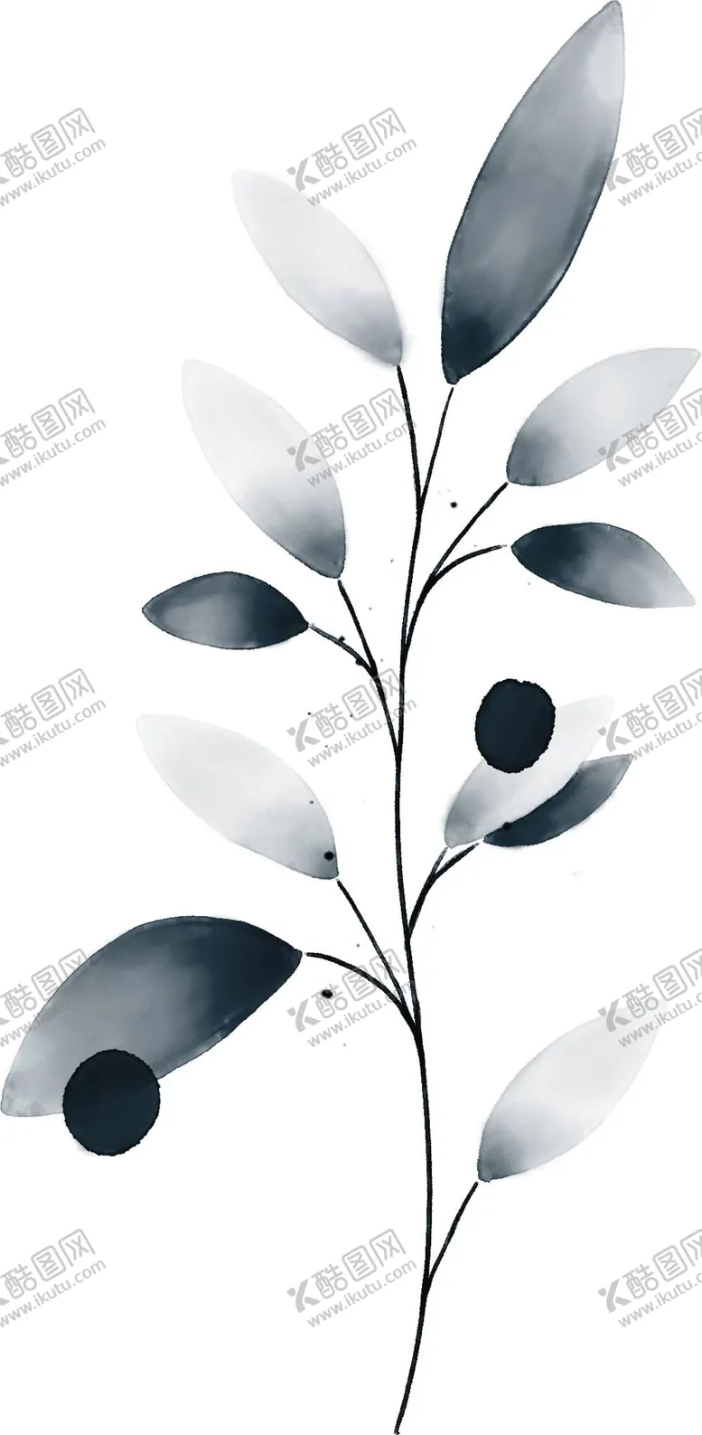 编号：69231210280403267199【酷图网】源文件下载-粉色花型叶子植物