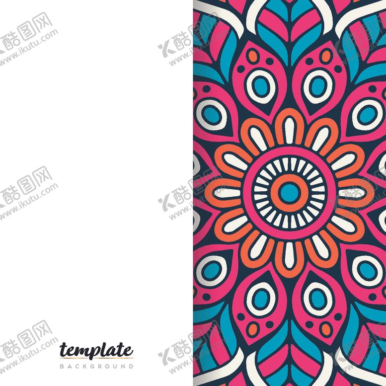 编号：88293210211534559779【酷图网】源文件下载-曼陀罗花纹