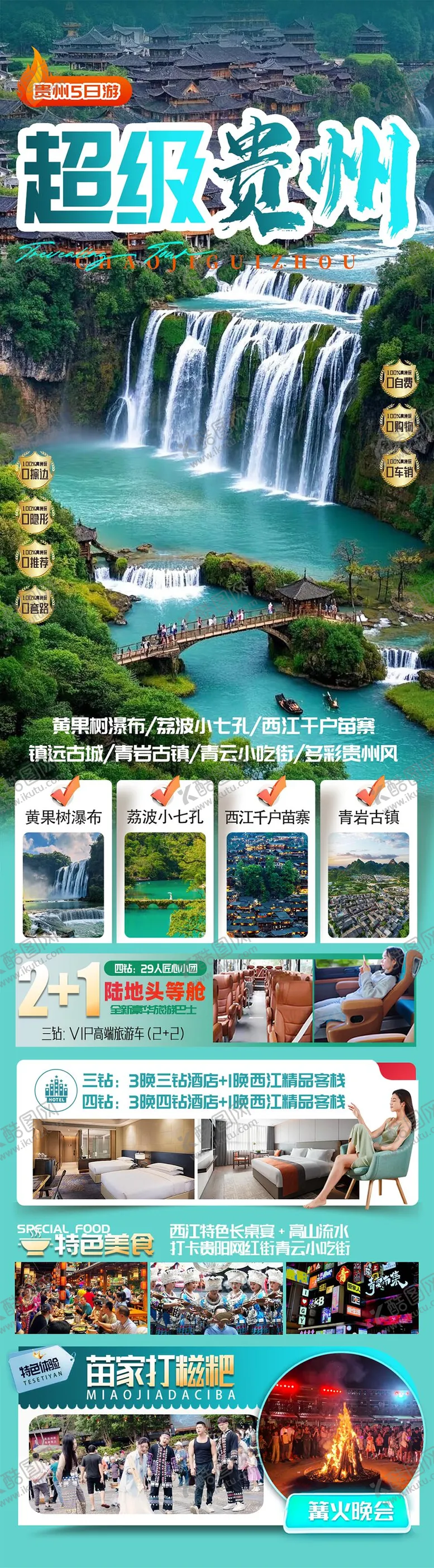 编号：68810204282311585965【酷图网】源文件下载-超级贵州旅游长图
