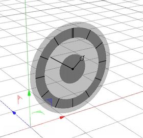 C4D模型时钟