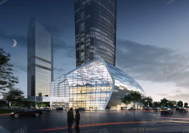 编号：18042910032305139521【酷图网】源文件下载-建筑夜景效果