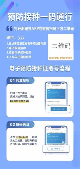 预防接种一码通行