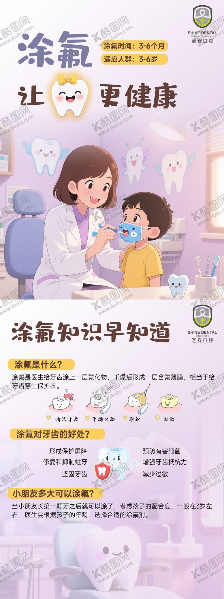 编号：86441110212109559993【酷图网】源文件下载-涂氟让牙齿更健康