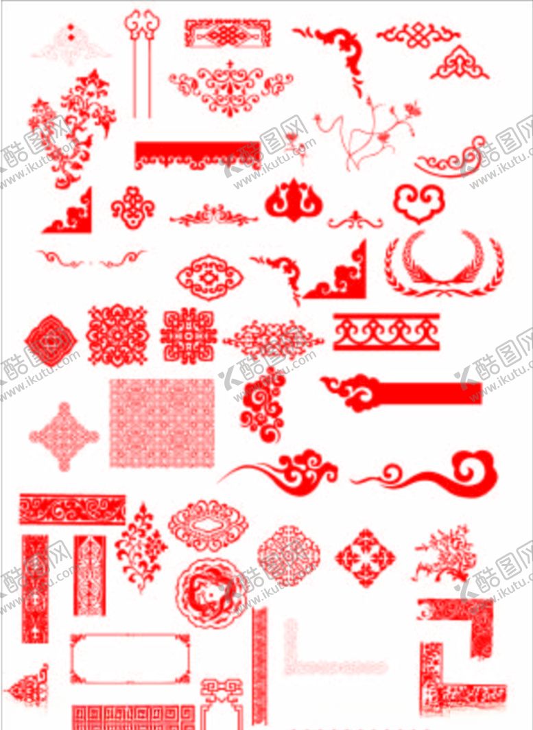 编号：49789709262322382821【酷图网】源文件下载-中国古典精品花纹