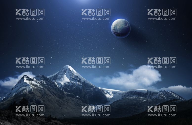 编号：73088512010332527699【酷图网】源文件下载-科幻星球背景