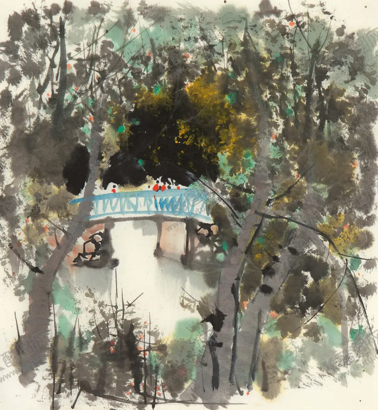 编号：95312406161346255773【酷图网】源文件下载-山水风景水墨国画
