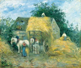 毕沙罗作品名艺术抽象油画名画